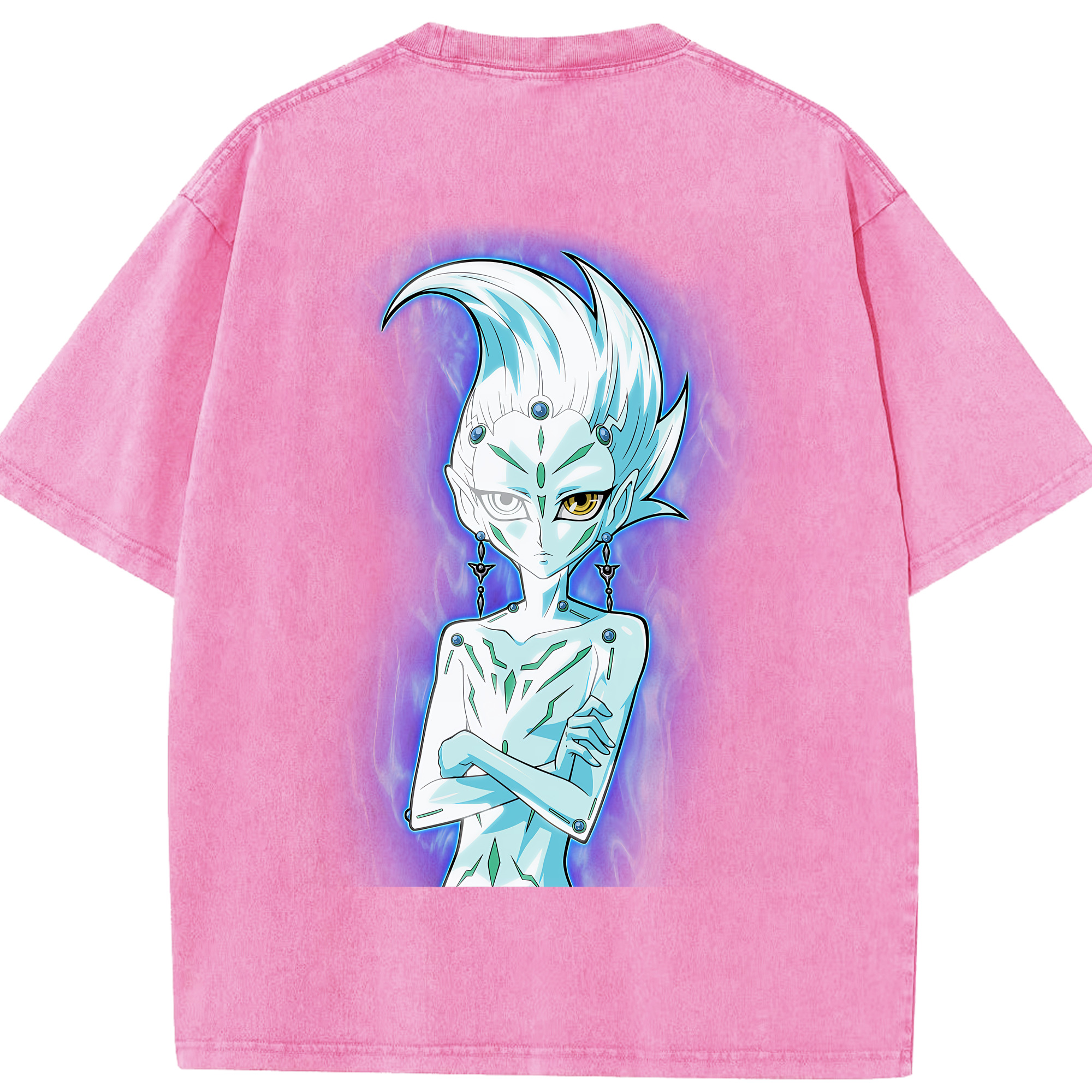（画像用） 遊☆戯☆王 Yu-Gi-Oh! 綿100% ヴィンテージ風 半袖Tシャツ（背面プリント）
